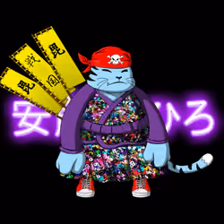SamuraiCats by Hiro Ando #568