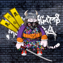 SamuraiCats by Hiro Ando #2251