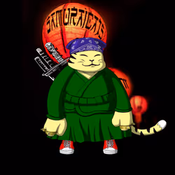 SamuraiCats by Hiro Ando #3688