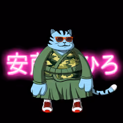 SamuraiCats by Hiro Ando #3006