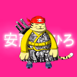 SamuraiCats by Hiro Ando #4474