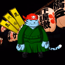SamuraiCats by Hiro Ando #3112