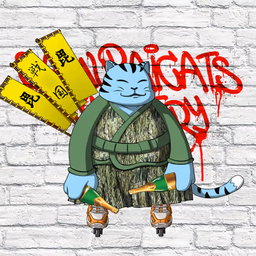 SamuraiCats by Hiro Ando #2699