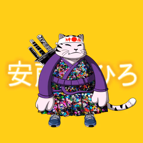 SamuraiCats by Hiro Ando #2244