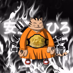 SamuraiCats by Hiro Ando #2144