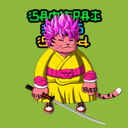SamuraiCats by Hiro Ando #2963