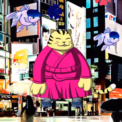 SamuraiCats by Hiro Ando #2791