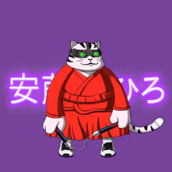 SamuraiCats by Hiro Ando #752