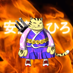 SamuraiCats by Hiro Ando #1268