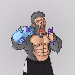 Wicked Gorilla Warriors #109