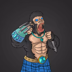 Wicked Gorilla Warriors #322