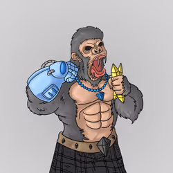 Wicked Gorilla Warriors #170