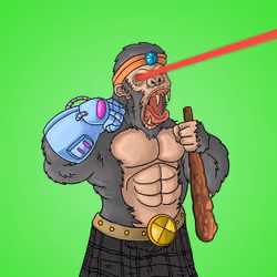 Wicked Gorilla Warriors #124
