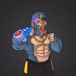 Wicked Gorilla Warriors #242