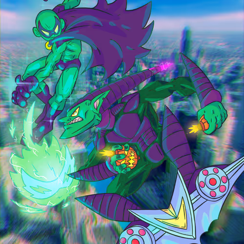 Emerald Gun vs Green Goblin