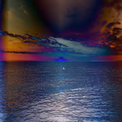 "Chrome Hologram", Trichome at Oak Harbor, 2021 V1