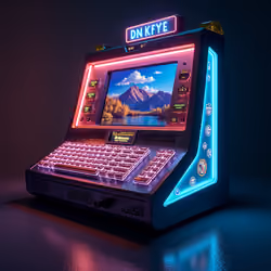 NeonVerse Terminal: DN-KFYE