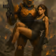 Croft and Titan