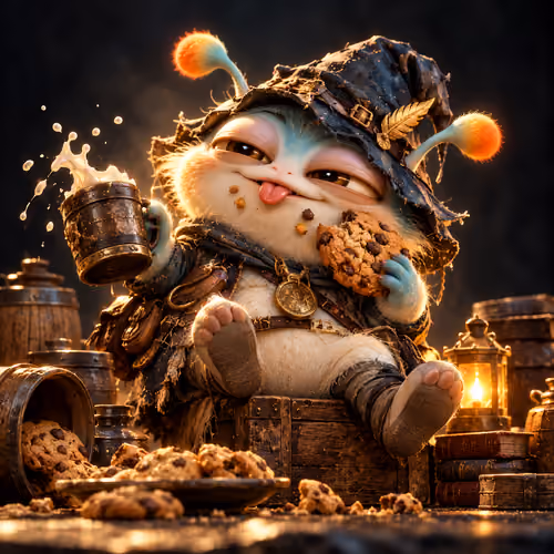 MOZZO #001 — The Cookie Bandit 🍪✨