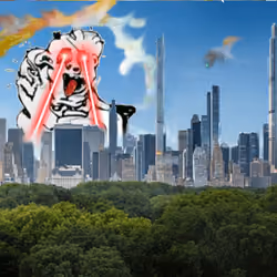A Giant Cretin Destroyed My ENTIRE City