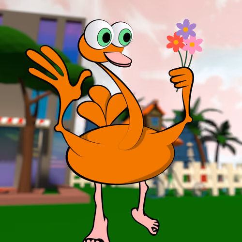 Bubbly Ostrich