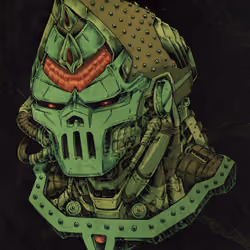 Cyberdoom Funeral Mask