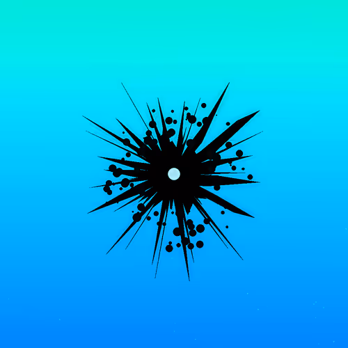 Chromatic Inkblot 3333 #0141