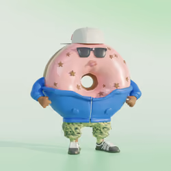 Donut 3486