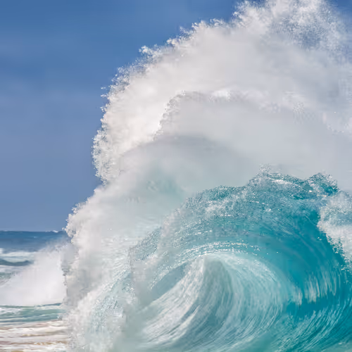 Sandy Beach Wave