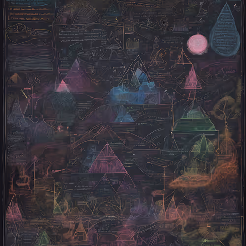 Scattered Descriptions on Cellular Canvas