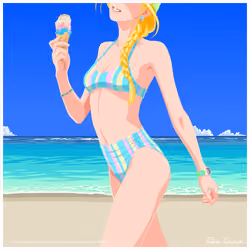 012 One-side Lovers : Series02-Beach [Ice Cream Walk]