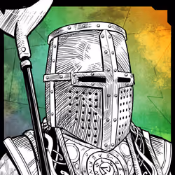 Warblen Tonguesen, Knight of Thrond