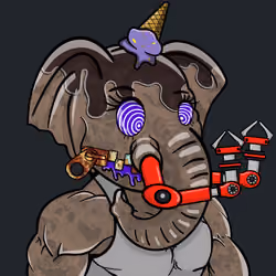 Gym Rat Elephant #86