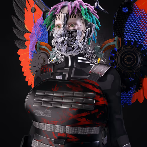 Cosmic Meta War Chicks #60