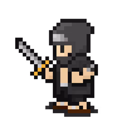 Pixel Crypto Ninja Heroes