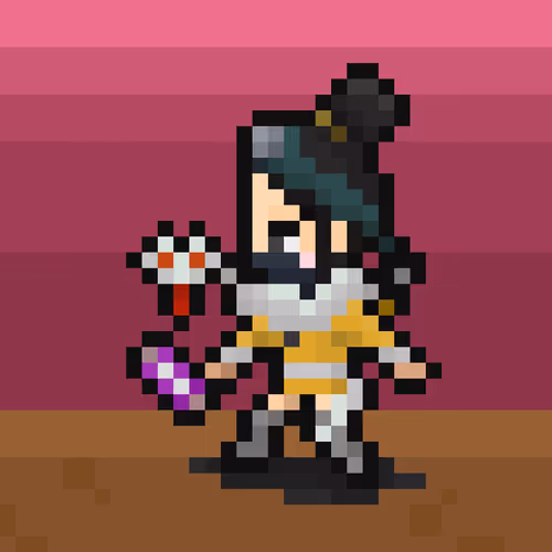 Pixel Crypto Ninja Heroes
