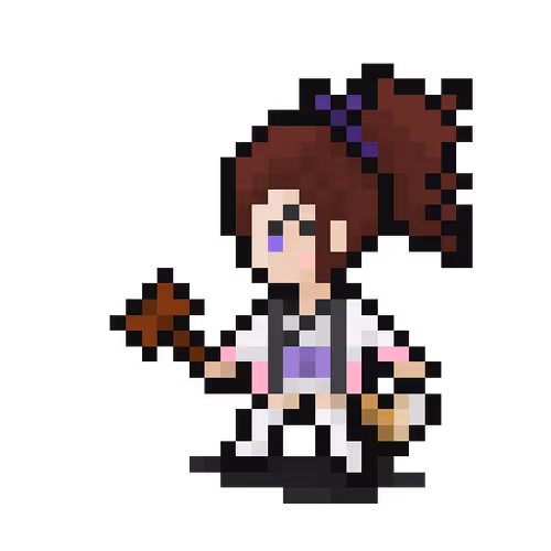 Pixel Crypto Ninja Heroes