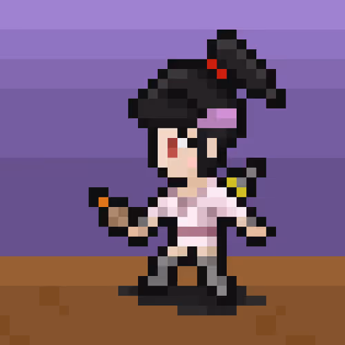 Pixel Crypto Ninja Heroes