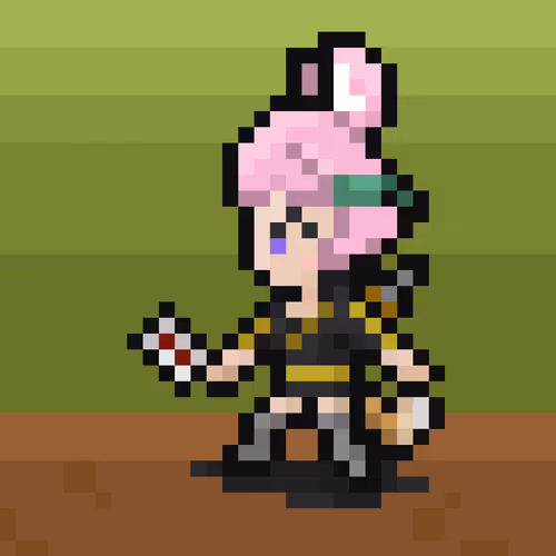 Pixel Crypto Ninja Heroes