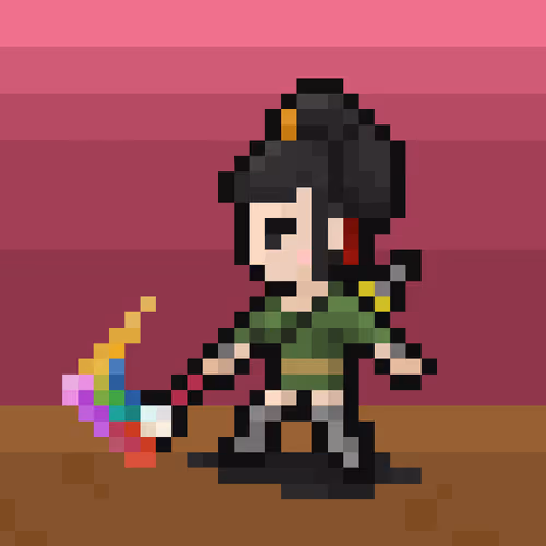 Pixel Crypto Ninja Heroes