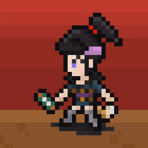 Pixel Crypto Ninja Heroes