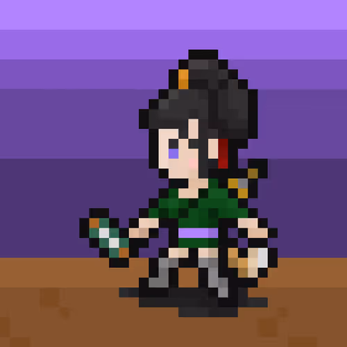 Pixel Crypto Ninja Heroes