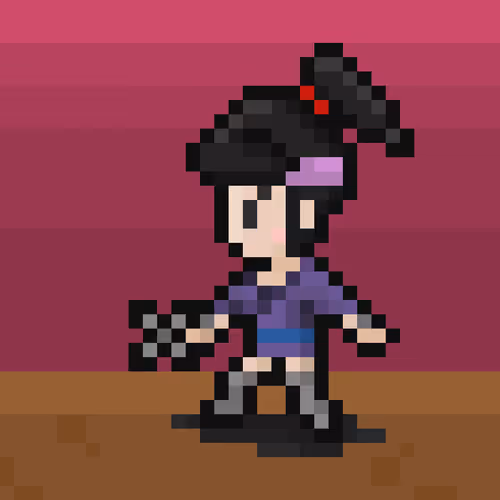 Pixel Crypto Ninja Heroes