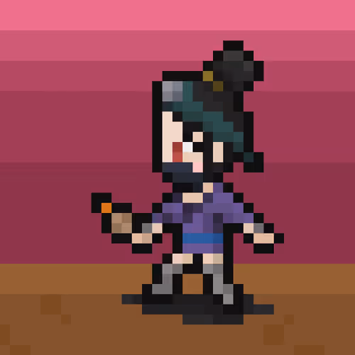 Pixel Crypto Ninja Heroes