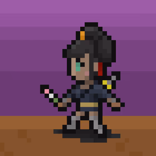 Pixel Crypto Ninja Heroes