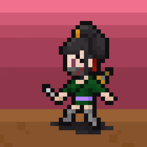 Pixel Crypto Ninja Heroes
