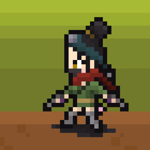 Pixel Crypto Ninja Heroes
