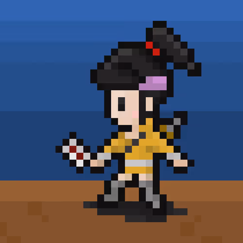 Pixel Crypto Ninja Heroes