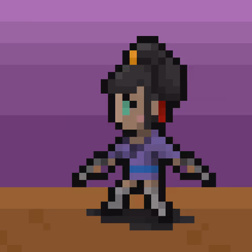 Pixel Crypto Ninja Heroes
