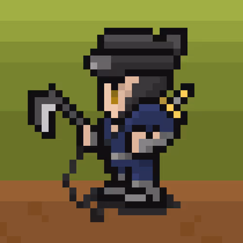 Pixel Crypto Ninja Heroes